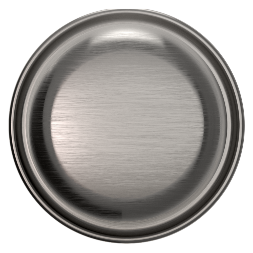 Baldwin 5015 Classic Knob Set with 5048 Round Rose Lifetime (PVD) Graphite Nickel / Privacy / Reversible