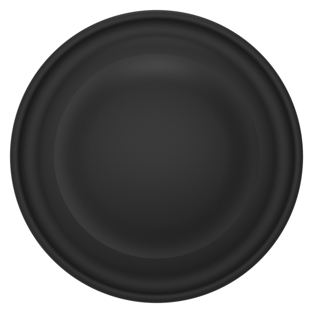 Baldwin 5030 Traditional Round Knob Set with 5048 Rose Satin Black / Privacy / Reversible