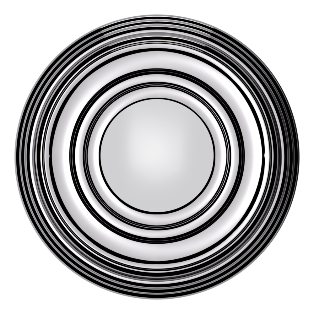 Baldwin 5066 Traditional Round Knob Set with 5078 Rose Polished Chrome / Privacy / Reversible