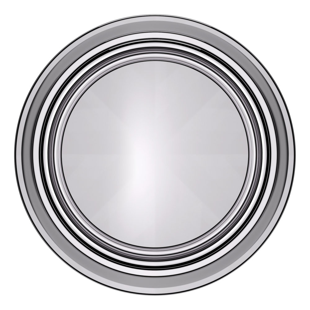 Baldwin 5068 Nashville Knob Set with 5070 Rose Polished Chrome / Privacy / Reversible