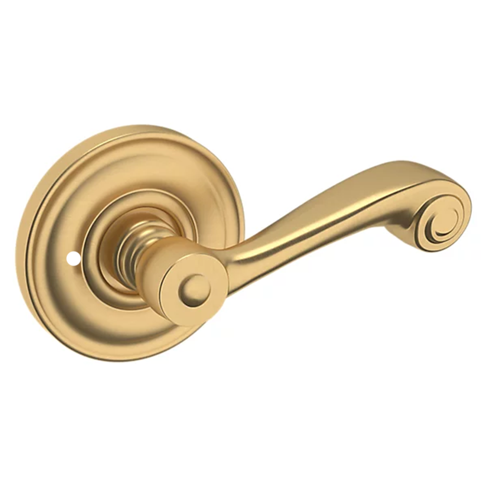 Baldwin 5103 Wave Lever Set with 5048 Rose