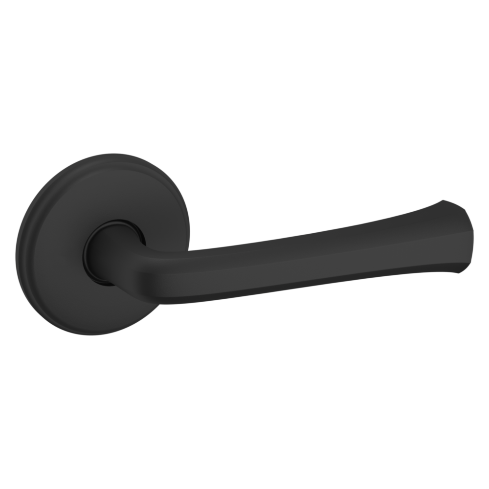 Baldwin 5112 Transitional Straight Lever Set with 5075 Rose