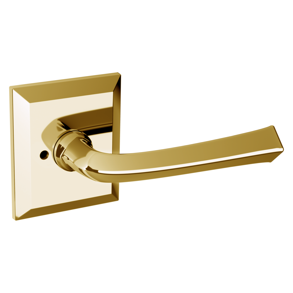 Baldwin 5141 Traditional Straight Lever Set with R033 Rose