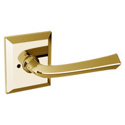 Baldwin 5141 Traditional Straight Lever Set with R033 Rose