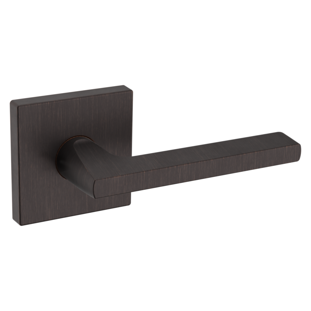 Baldwin 5162 Minneapolis Lever Set with R017 Rose Venetian Bronze / Passage / Reversible