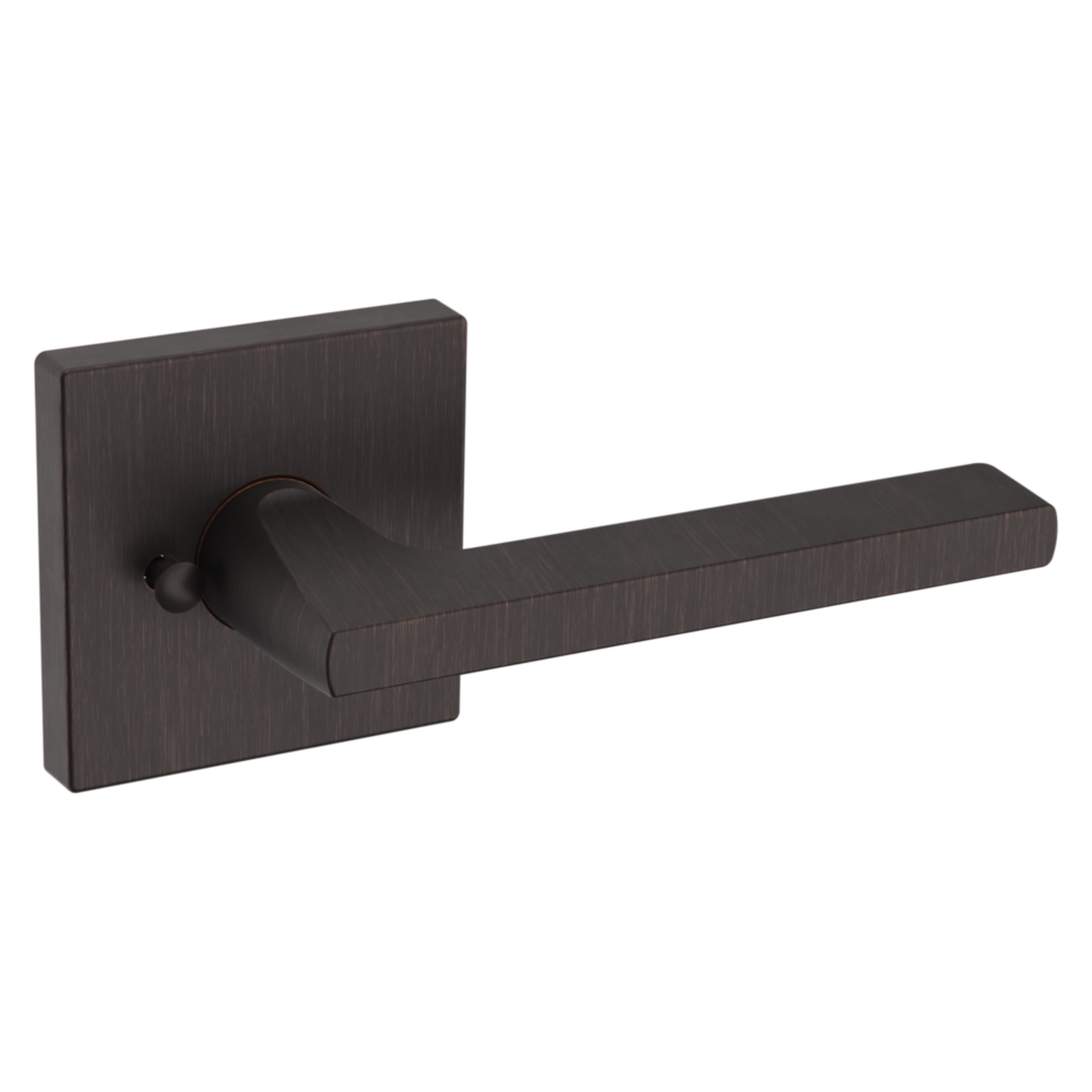 Baldwin 5162 Minneapolis Lever Set with R017 Rose Venetian Bronze / Privacy / Reversible