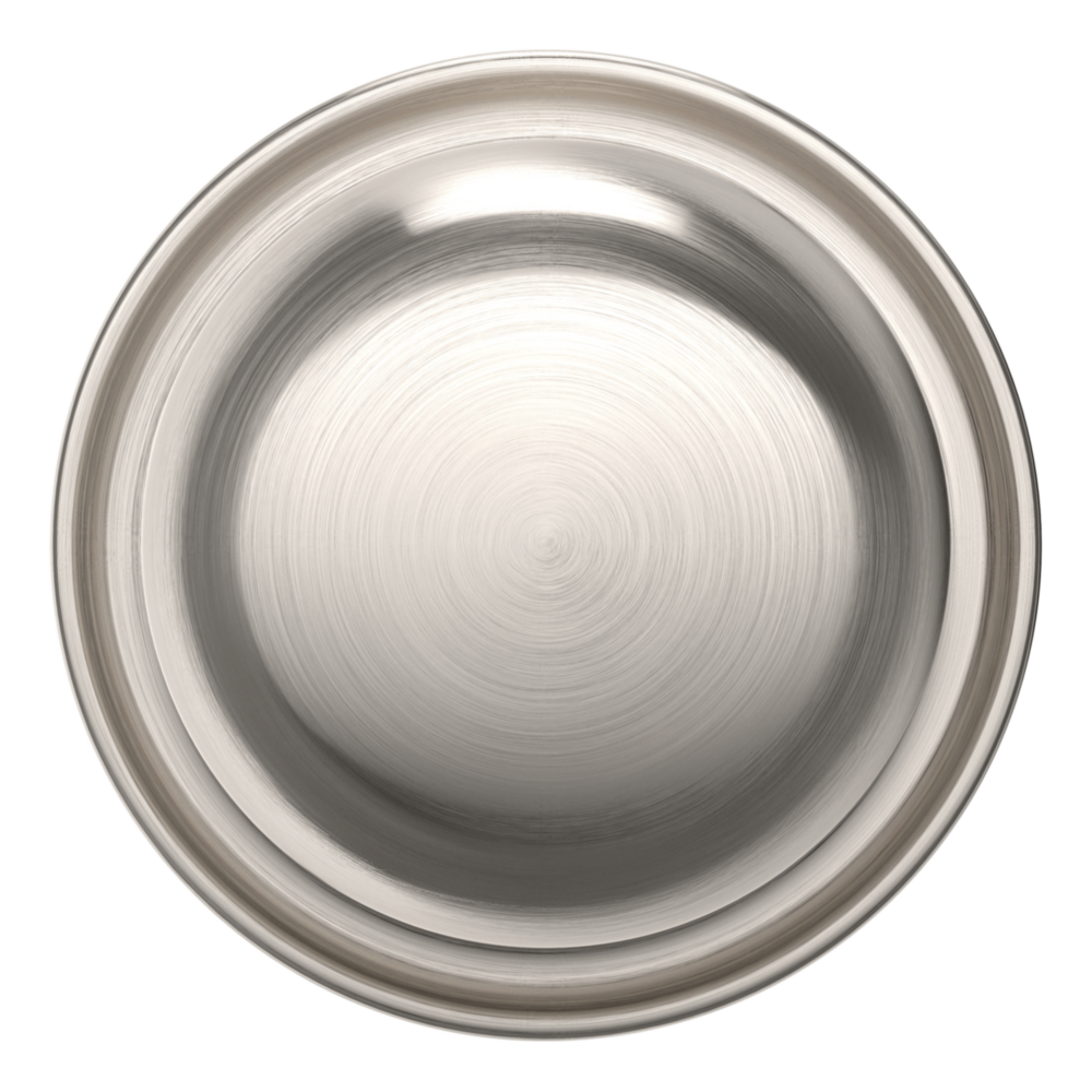Baldwin 5000 Baltimore Knob Set with 5048 Round Rose Lifetime (PVD) Satin Nickel / Full Dummy / Reversible