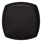 Baldwin 5011 Soft Modern Square Knob Set with 5058 Square Rose Oil-Rubbed Bronze / Privacy / Reversible