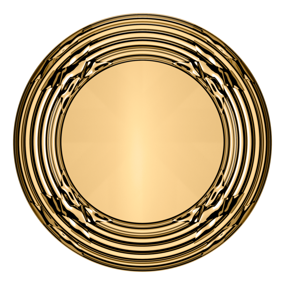 Baldwin 5013 Edinburgh Knob Set with 5021 Round Rose Lifetime (PVD) Polished Brass / Privacy / Reversible