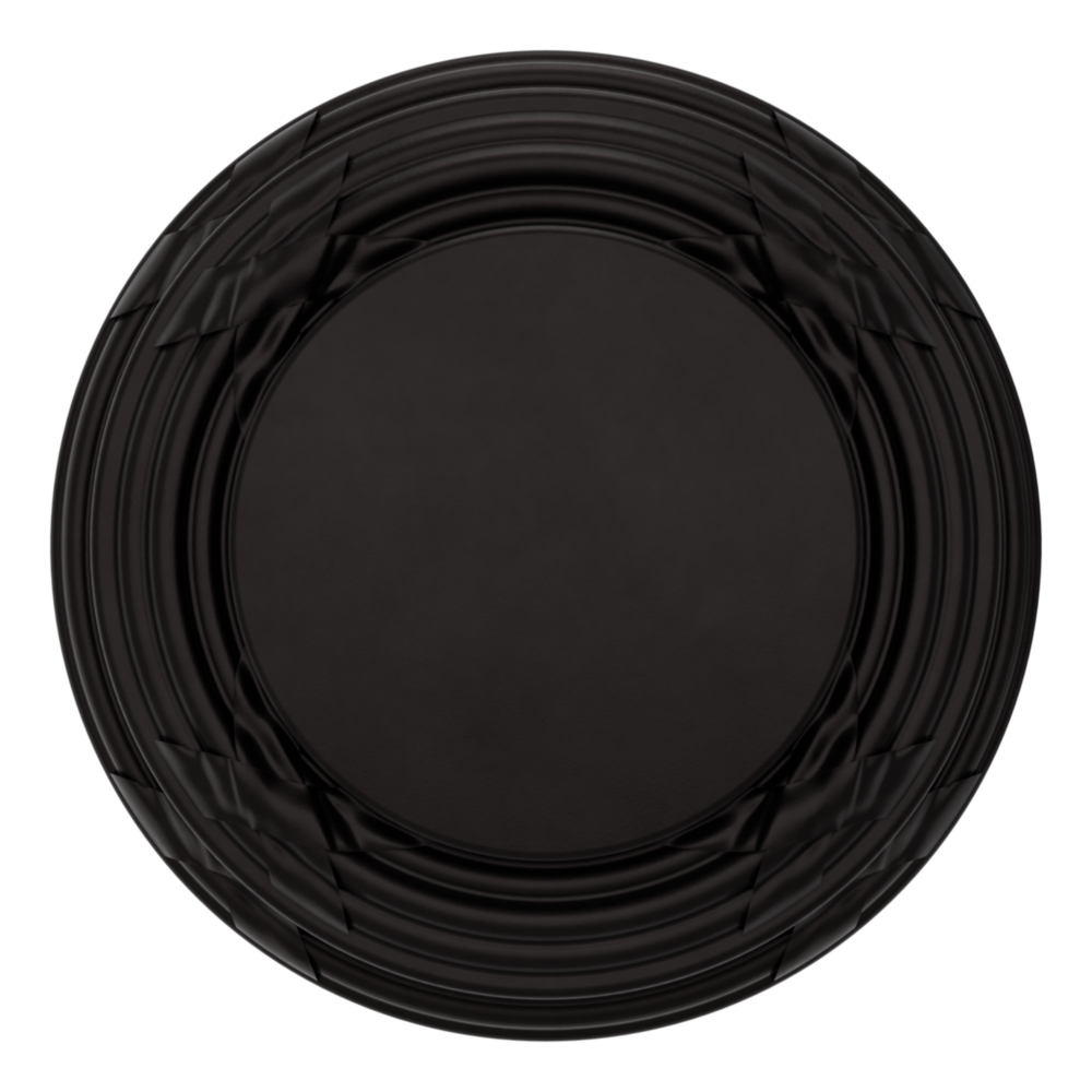Baldwin 5013 Edinburgh Knob Set with 5021 Round Rose Oil-Rubbed Bronze / Full Dummy / Reversible
