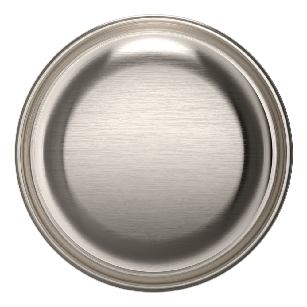 Baldwin 5015 Classic Knob Set with 5048 Round Rose Lifetime (PVD) Satin Nickel / Privacy / Reversible