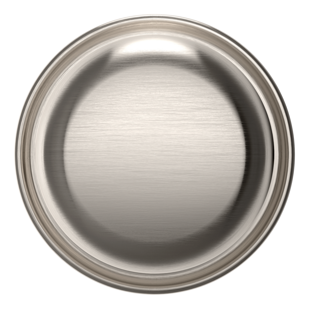 Baldwin 5015 Classic Knob Set with 5048 Round Rose Lifetime (PVD) Satin Nickel / Privacy / Reversible