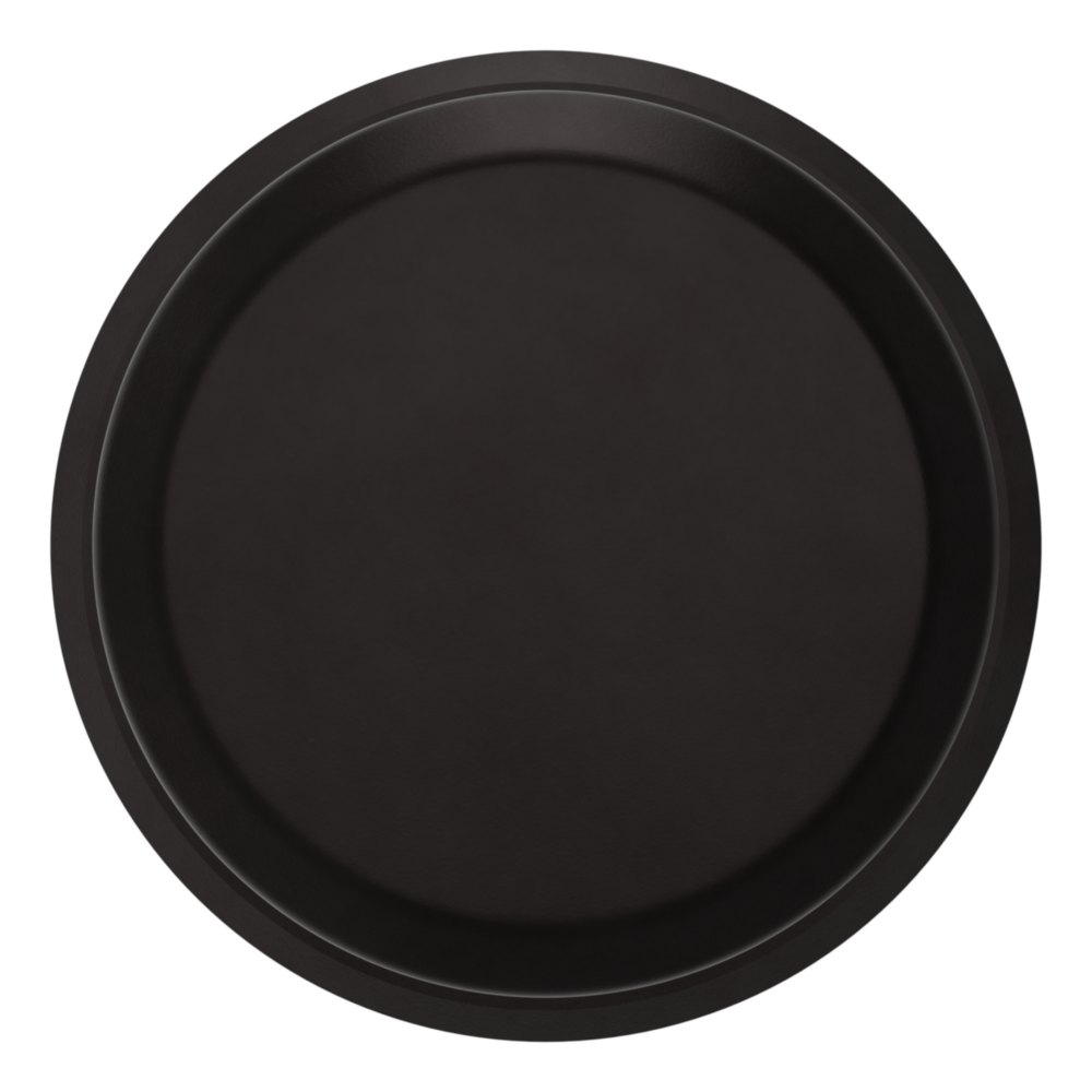 Baldwin 5023 Transitional Round Knob Set with R016 Round Rose Oil-Rubbed Bronze / Passage / Reversible