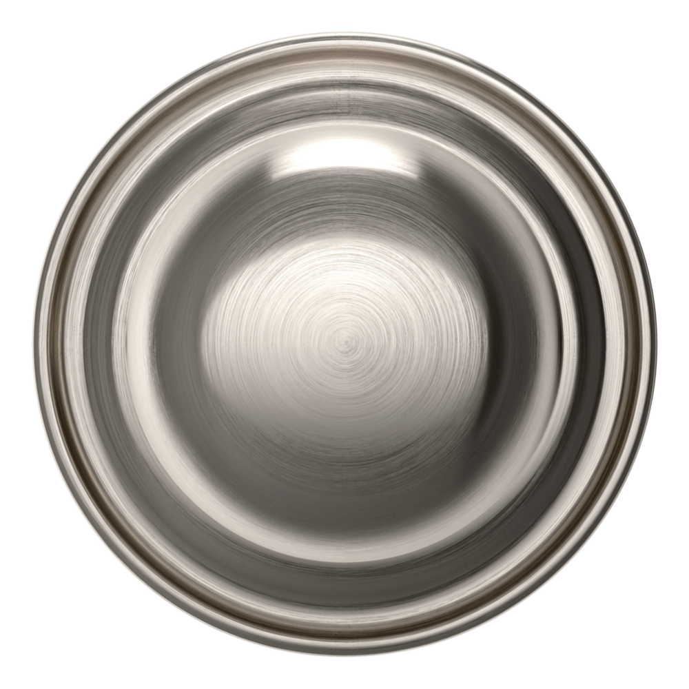 Baldwin 5030 Traditional Round Knob Set with 5048 Rose Lifetime (PVD) Satin Nickel / Privacy / Reversible