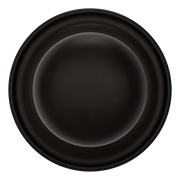 Baldwin 5030 Traditional Round Knob Set with 5048 Rose Oil-Rubbed Bronze / Privacy / Reversible