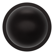 Baldwin 5041 Contemporary Round Knob Set with 5046 Rose Oil-Rubbed Bronze / Privacy / Reversible