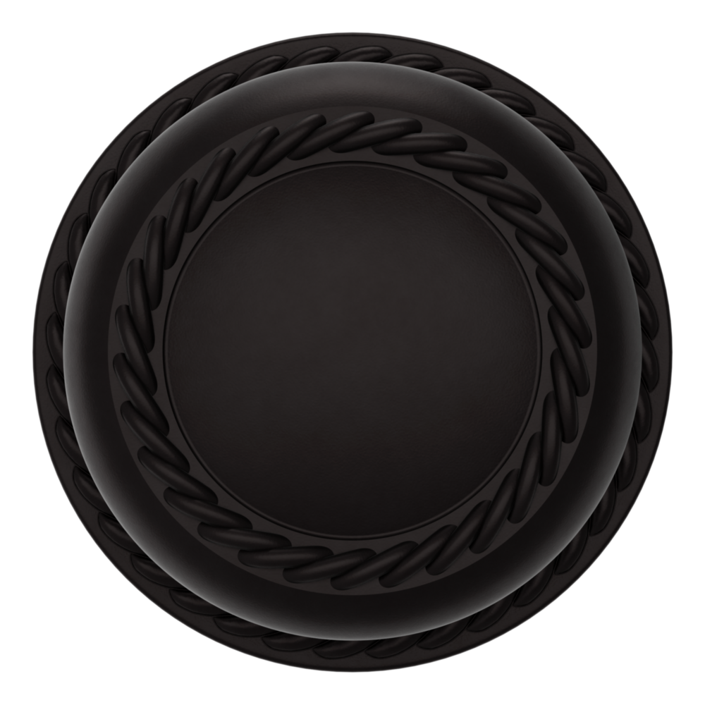 Baldwin 5064 Bristol Knob Set with 5004 Rose Oil-Rubbed Bronze / Privacy / Reversible