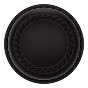 Baldwin 5064 Bristol Knob Set with 5004 Rose Oil-Rubbed Bronze / Privacy / Reversible