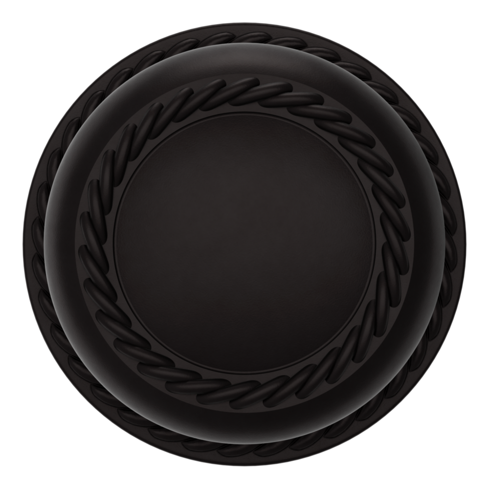 Baldwin 5064 Bristol Knob Set with 5004 Rose Oil-Rubbed Bronze / Privacy / Reversible