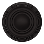 Baldwin 5066 Traditional Round Knob Set with 5078 Rose Oil-Rubbed Bronze / Privacy / Reversible