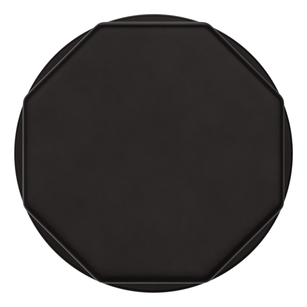 Baldwin 5073 Octagonal Knob Set with 5046 Rose Oil-Rubbed Bronze / Full Dummy / Reversible