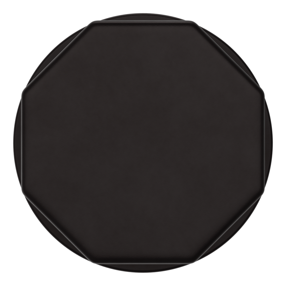 Baldwin 5073 Octagonal Knob Set with 5046 Rose Oil-Rubbed Bronze / Passage / Reversible