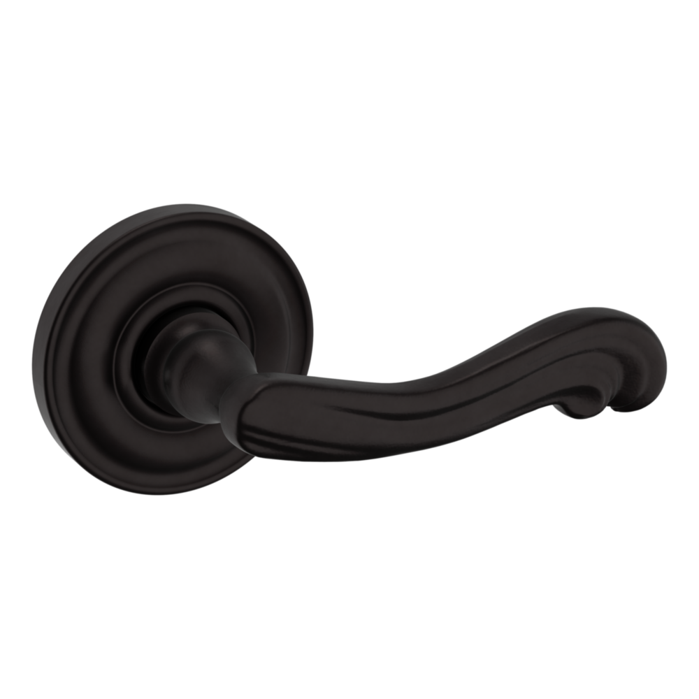 Baldwin 5108 Kensington Lever Set with 5048 Rose Oil-Rubbed Bronze / Full Dummy / Reversible