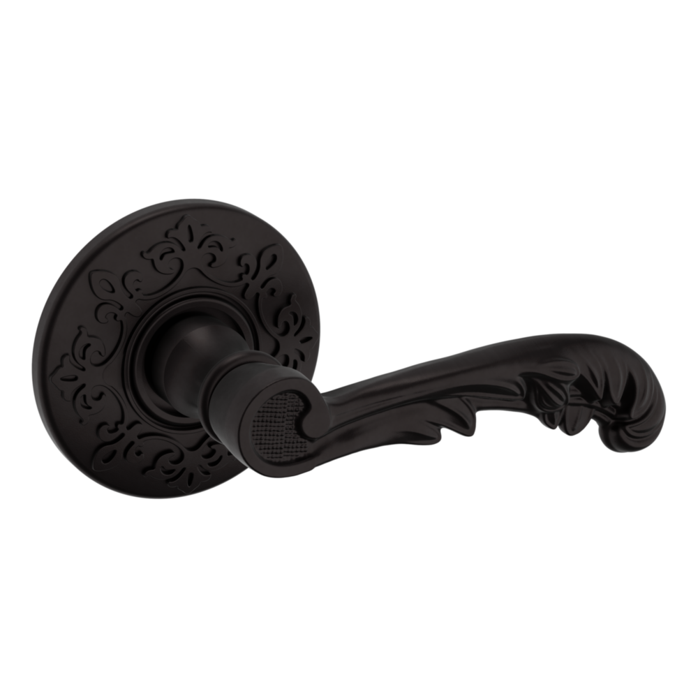 Baldwin 5121 Wave Lever Set with R012 Rose Oil-Rubbed Bronze / Passage / Reversible
