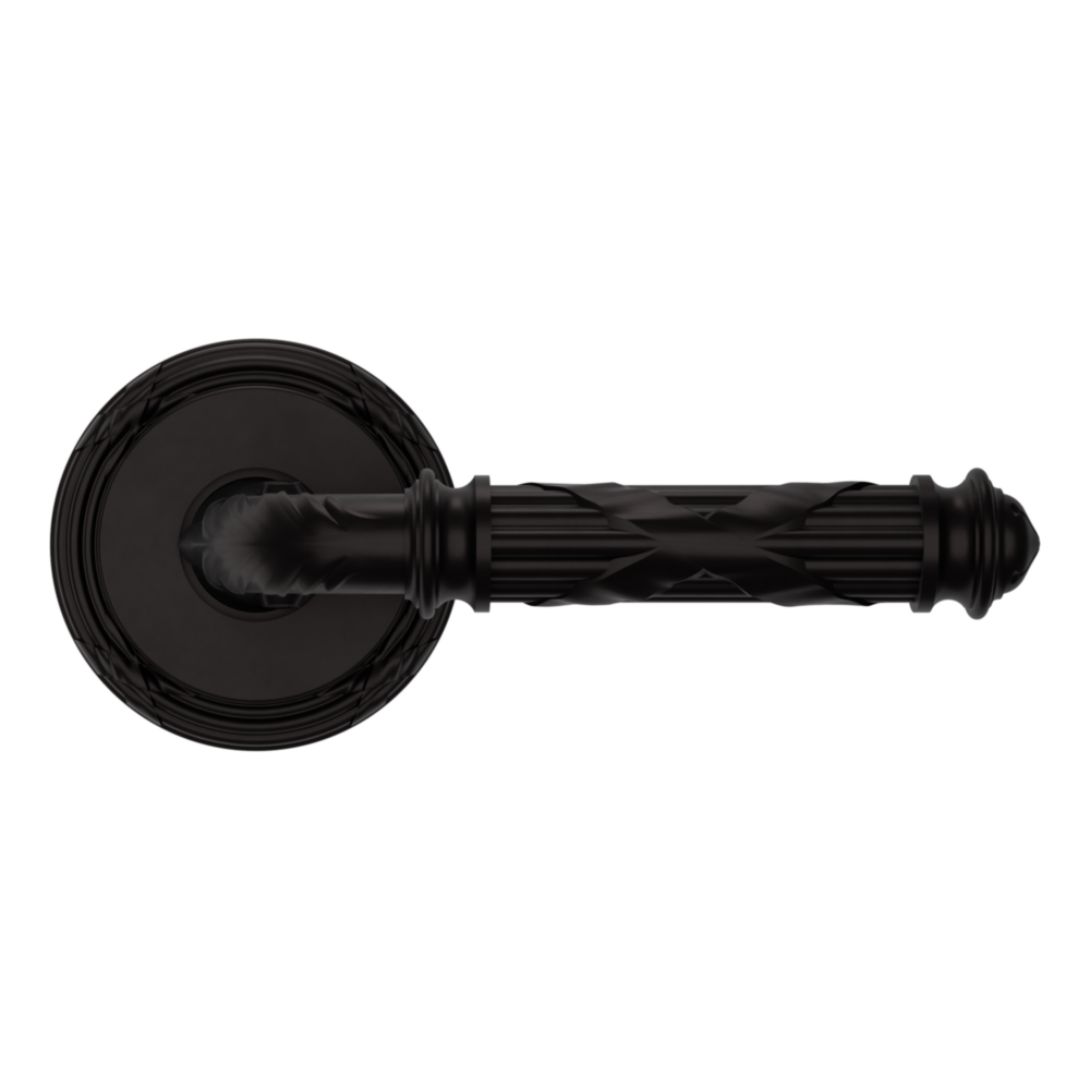 Baldwin 5122 Edinburgh Lever Set with 5022 Rose Oil-Rubbed Bronze / Full Dummy / Reversible