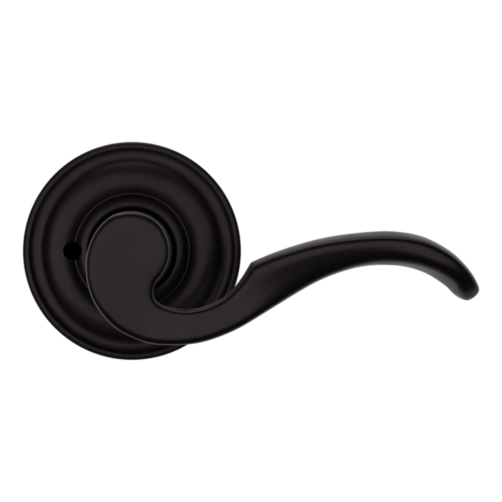 Baldwin 5152 Wave Lever Set with 5017 Rose Oil-Rubbed Bronze / Privacy / Reversible