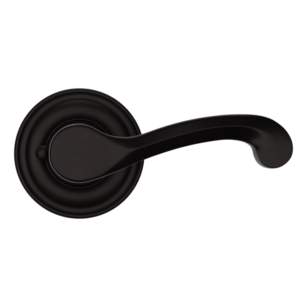 Baldwin 5445 Classic Lever Set with 5048 Rose Oil-Rubbed Bronze / Privacy / Reversible