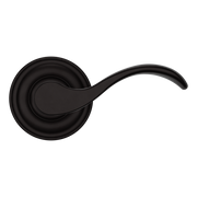 Baldwin 5455 Wave Lever Set with 5048 Rose Oil-Rubbed Bronze / Passage / Reversible