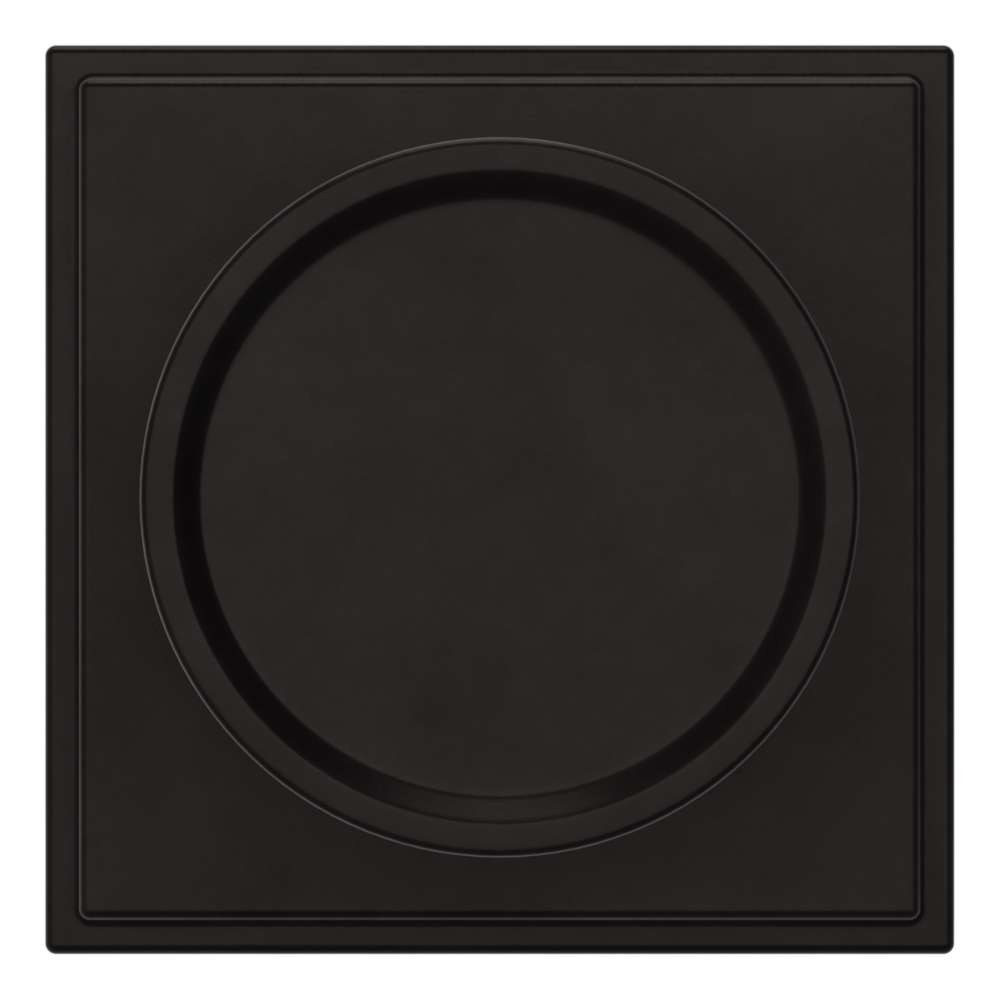 Baldwin K007 Hollywood Hills Knob Set with R050 Rose Oil-Rubbed Bronze / Full Dummy / Reversible