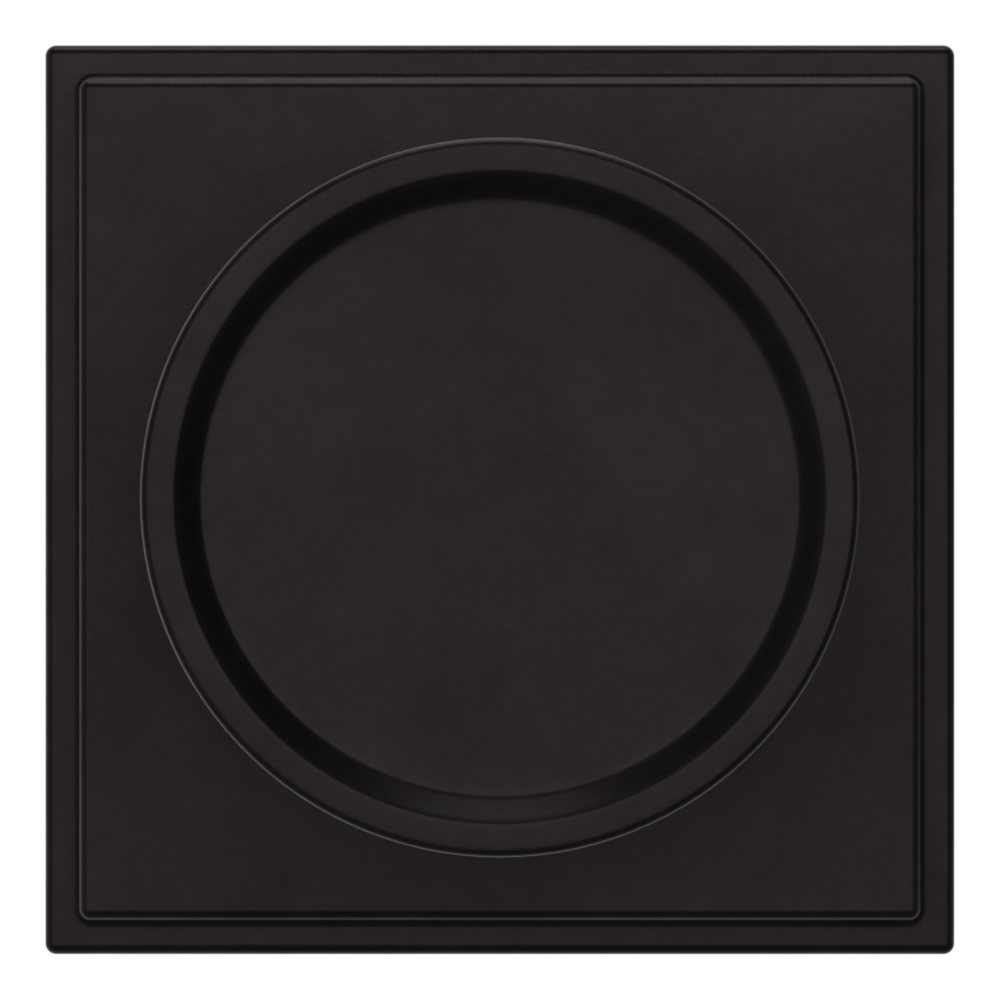 Baldwin K007 Hollywood Hills Knob Set with R050 Rose Oil-Rubbed Bronze / Privacy / Reversible