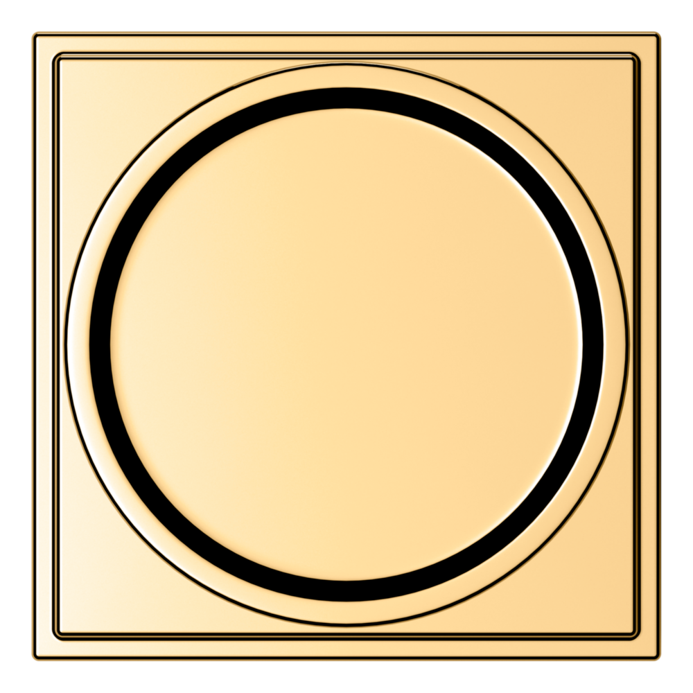 Baldwin K008 Hollywood Hills Knob Set with R050 Rose Non-Lacquered Brass / Passage / Reversible