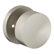 Baldwin 5079 Minneapolis Knob Set with 5046-5146 Rose Lifetime (PVD) Satin Nickel / Privacy / Reversible