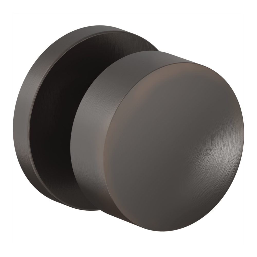 Baldwin 5079 Minneapolis Knob Set with 5046-5146 Rose Venetian Bronze / Passage / Reversible