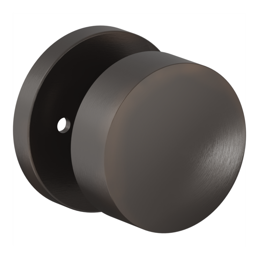 Baldwin 5079 Minneapolis Knob Set with 5046-5146 Rose Venetian Bronze / Privacy / Reversible