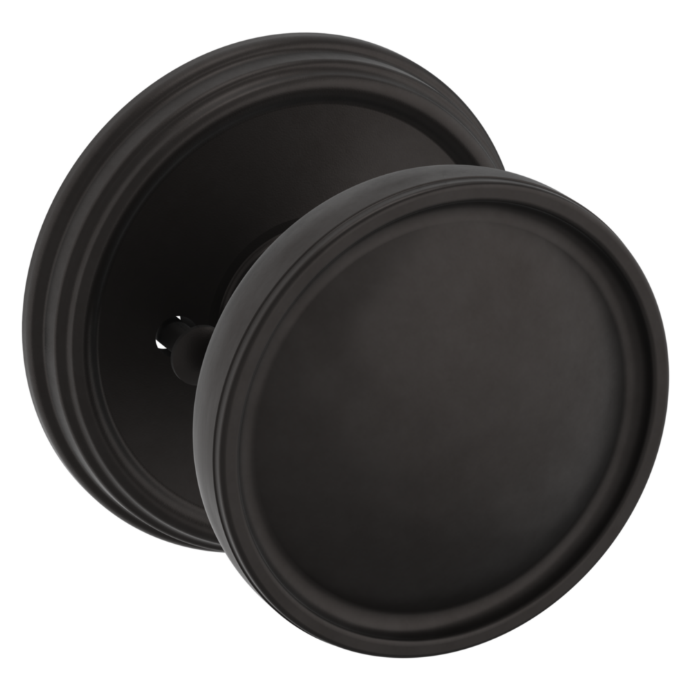 Baldwin K012 Tulip Knob Set with 5078 Rose Oil-Rubbed Bronze / Privacy / Reversible