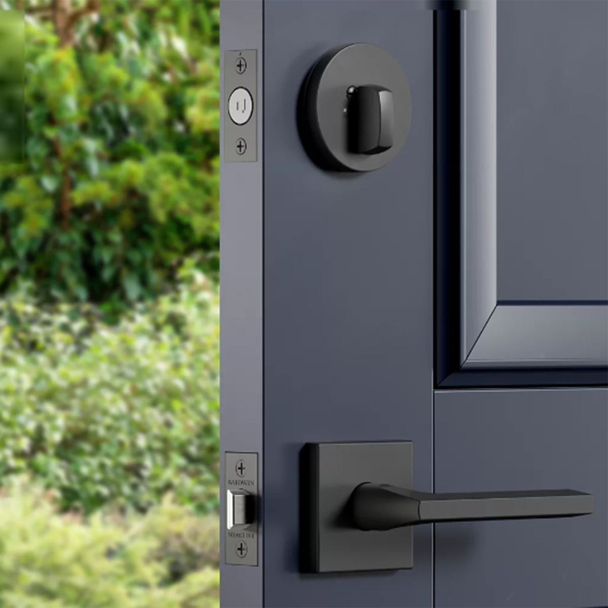 Baldwin 8244LL Gramercy Round Level Deadbolt, Bluetooth + Matter