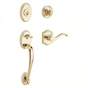 Baldwin Reserve Columbus Single Cylinder Handleset With Curve Lever