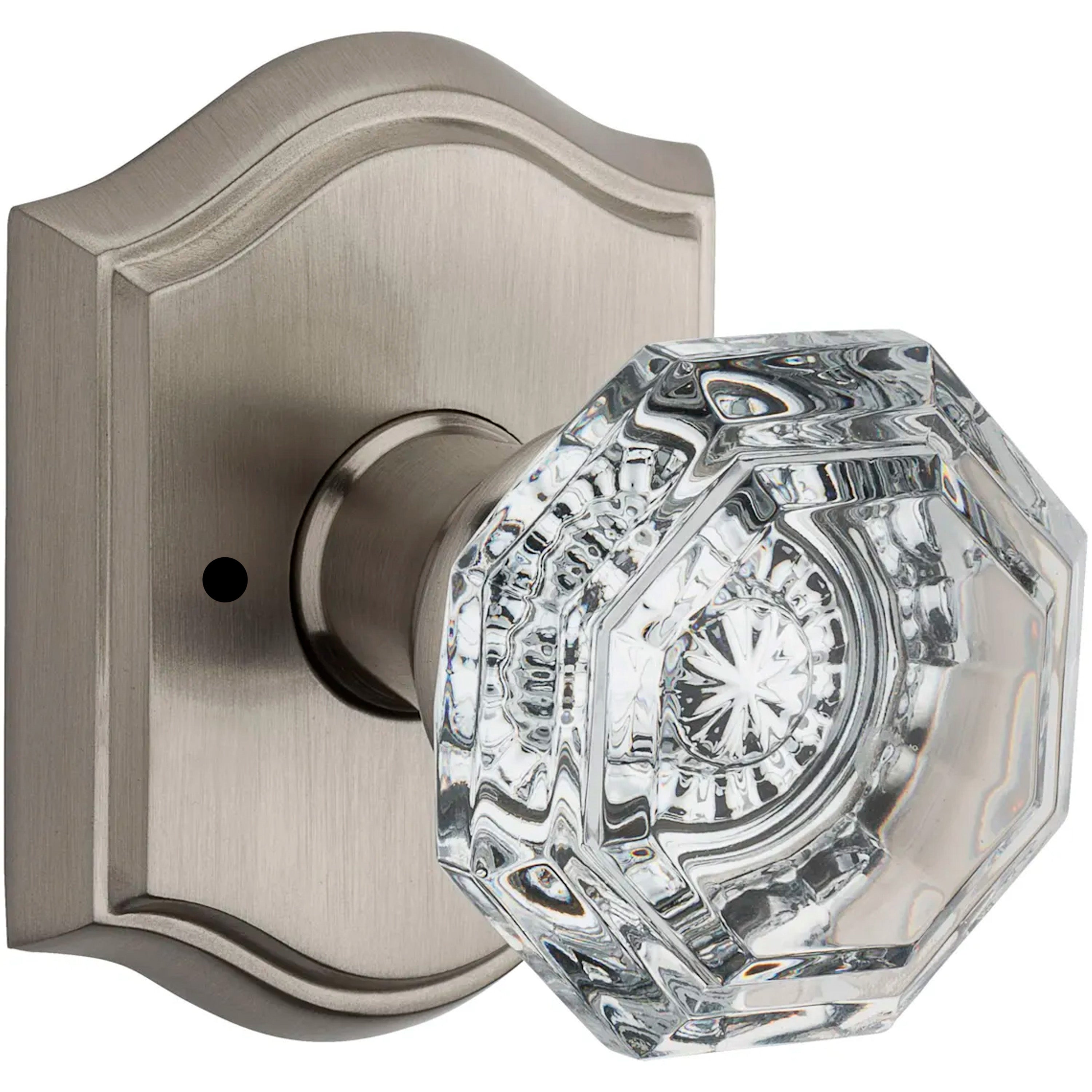Baldwin Reserve Crystal Privacy Knob Set
