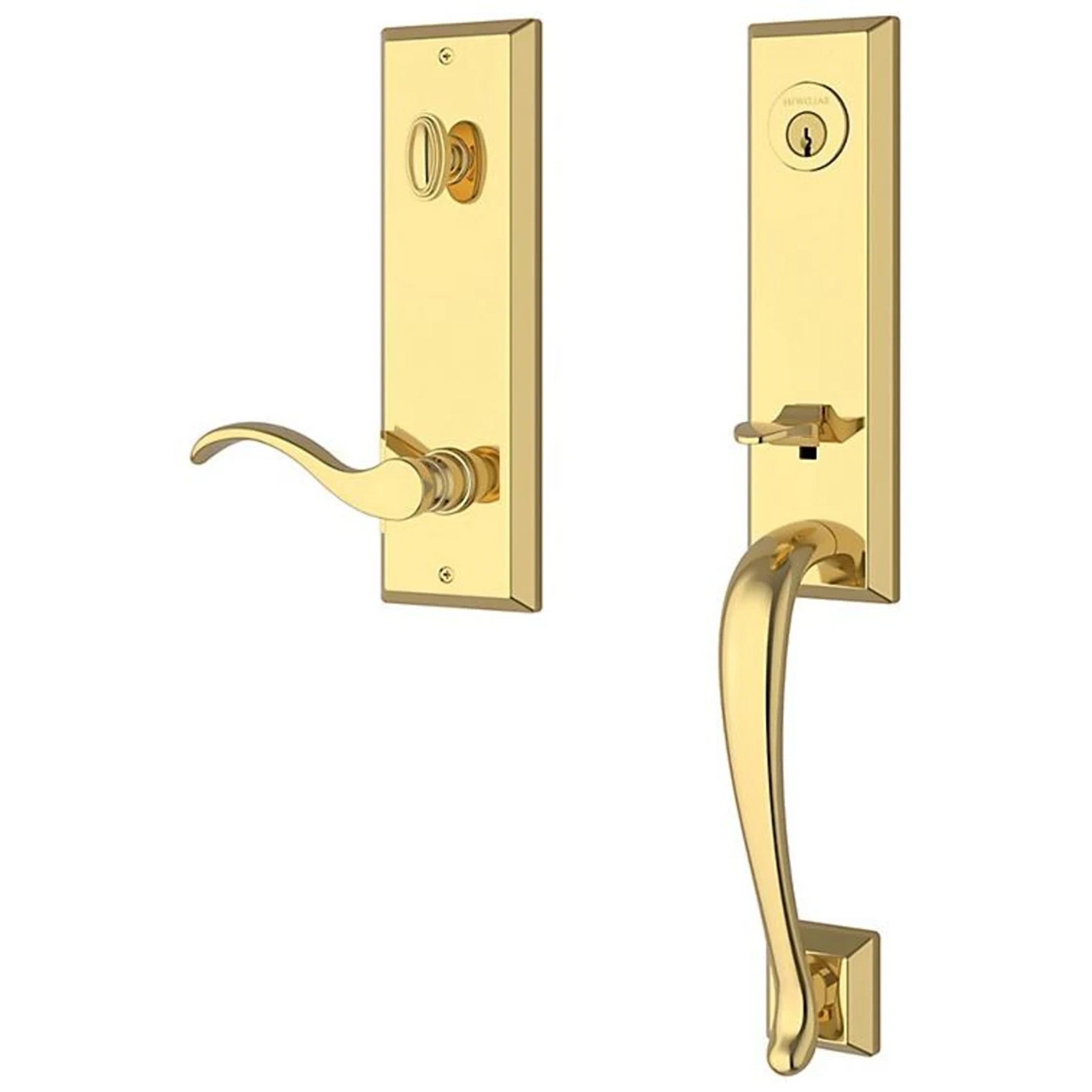 Baldwin Reserve Del Mar Handleset With Curve Lever
