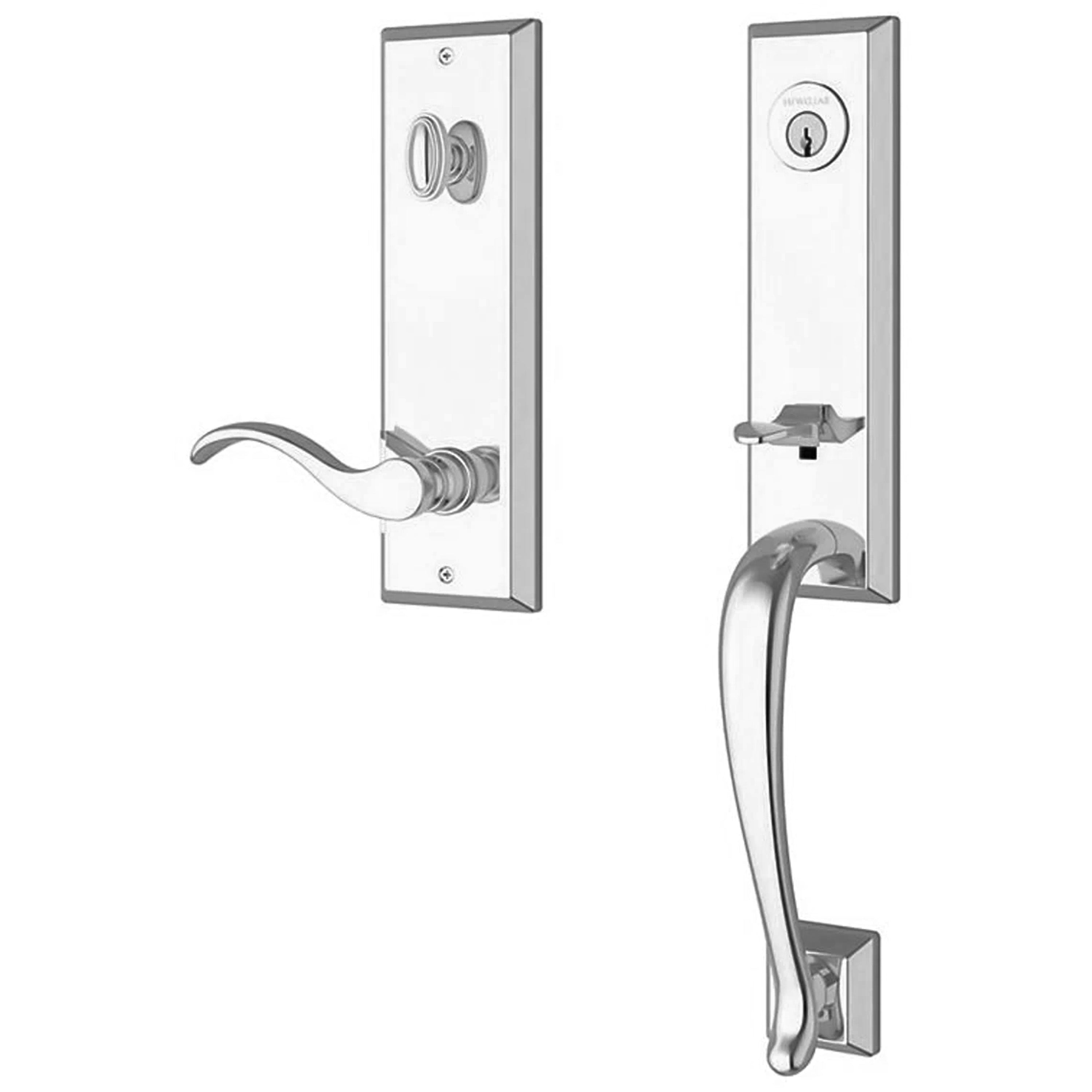 Baldwin Reserve Del Mar Handleset With Curve Lever