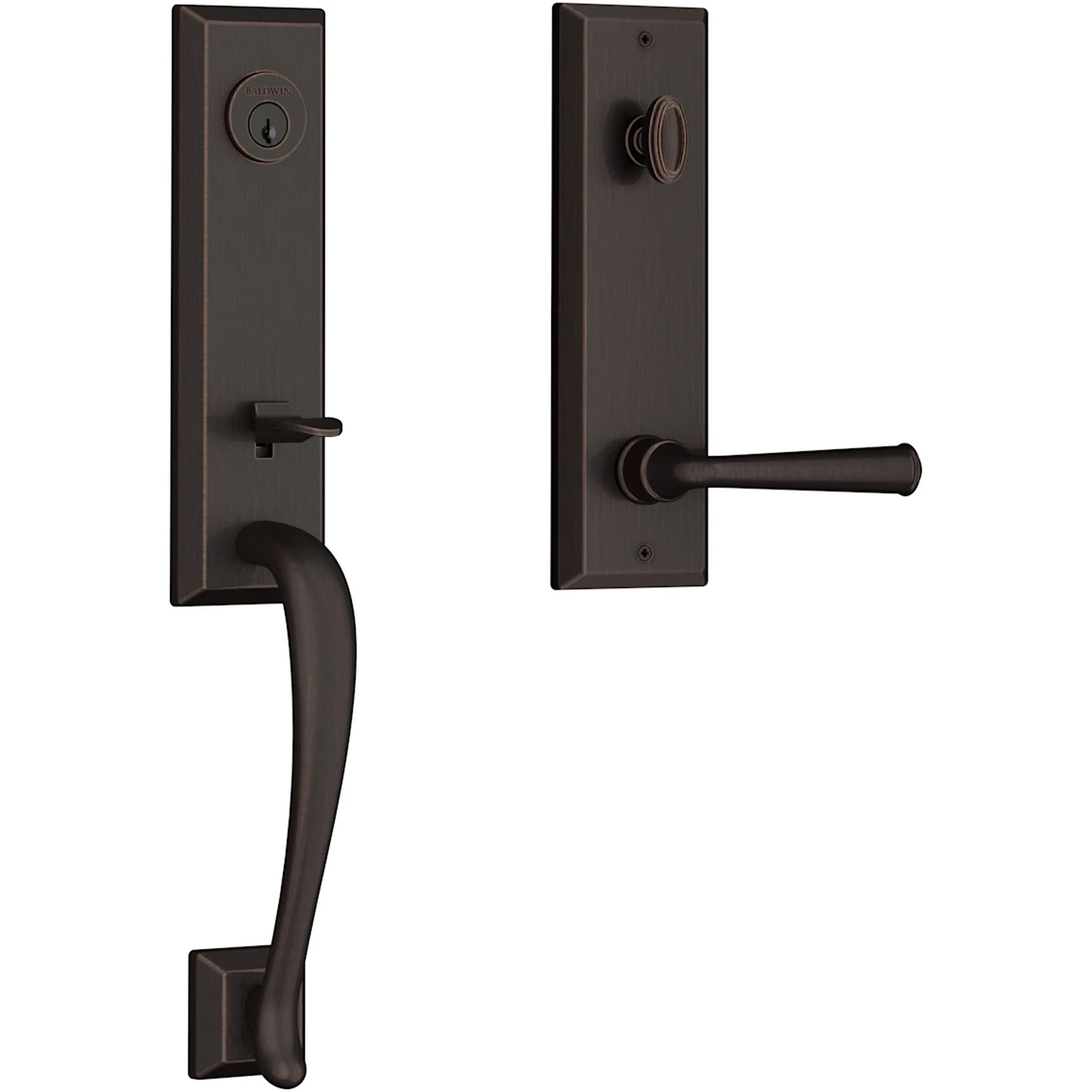 Baldwin Reserve Del Mar Handleset With Federal Lever