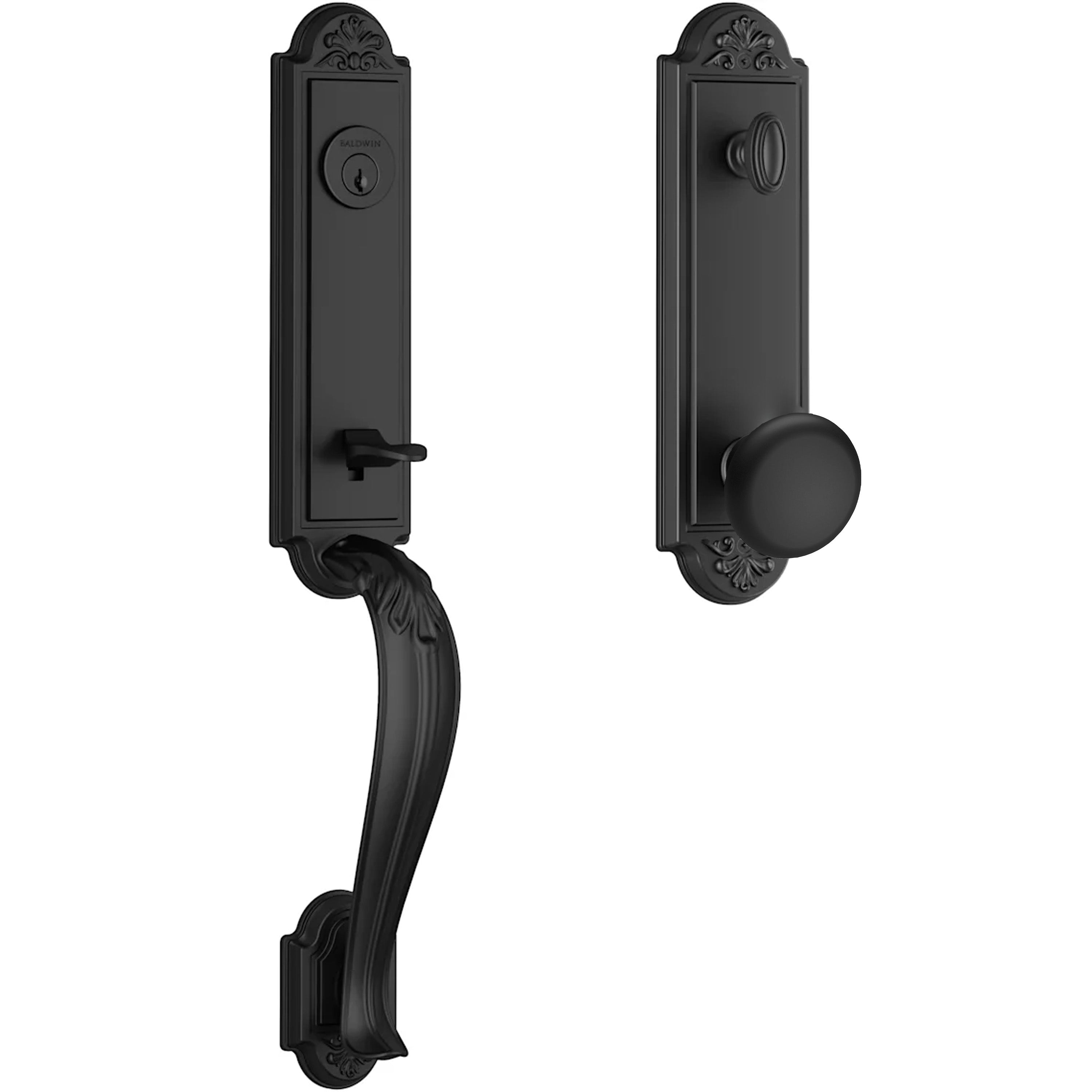 Baldwin Reserve Elizabeth Handleset With Round Knob