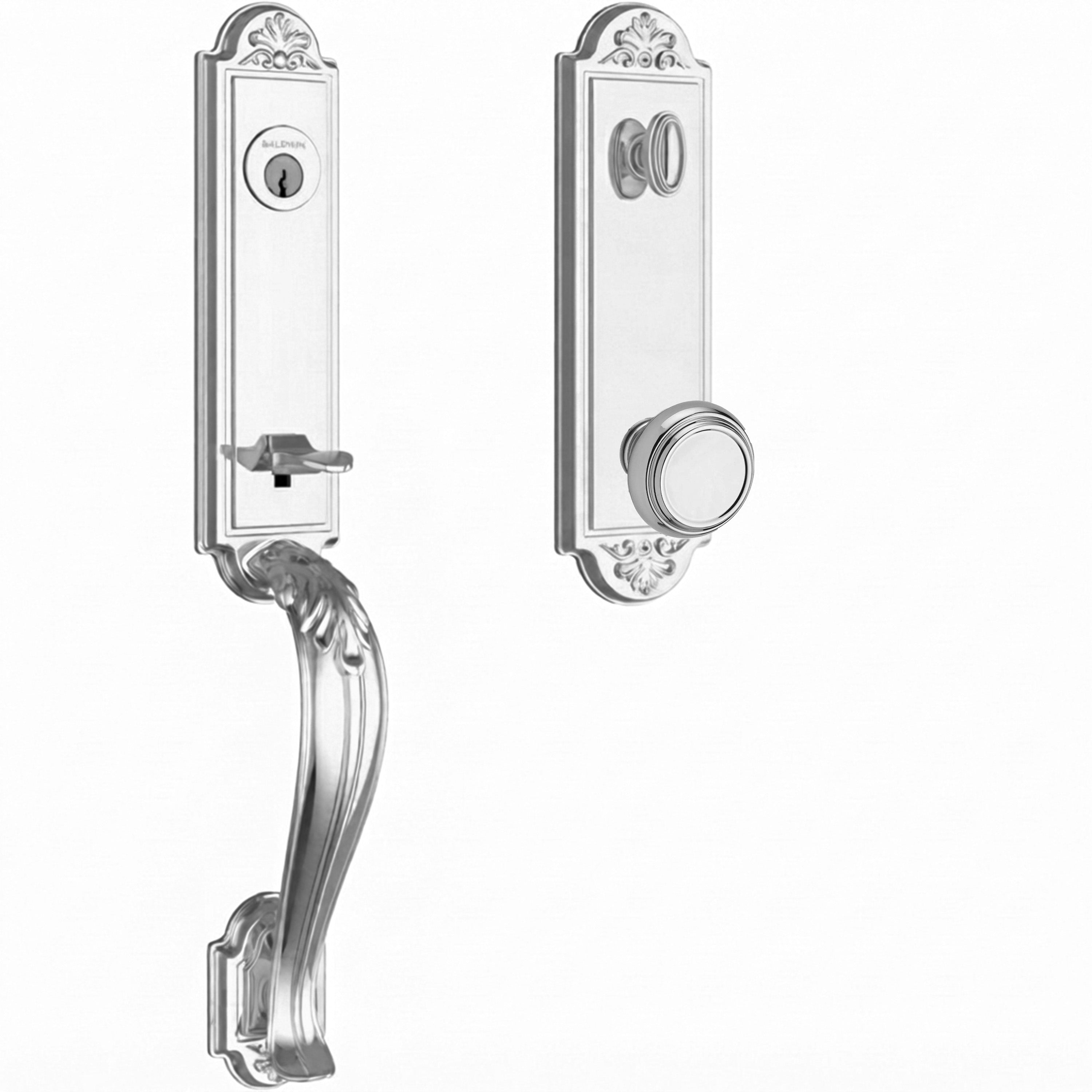 Baldwin Reserve Elizabeth Handleset With Traditional Knob