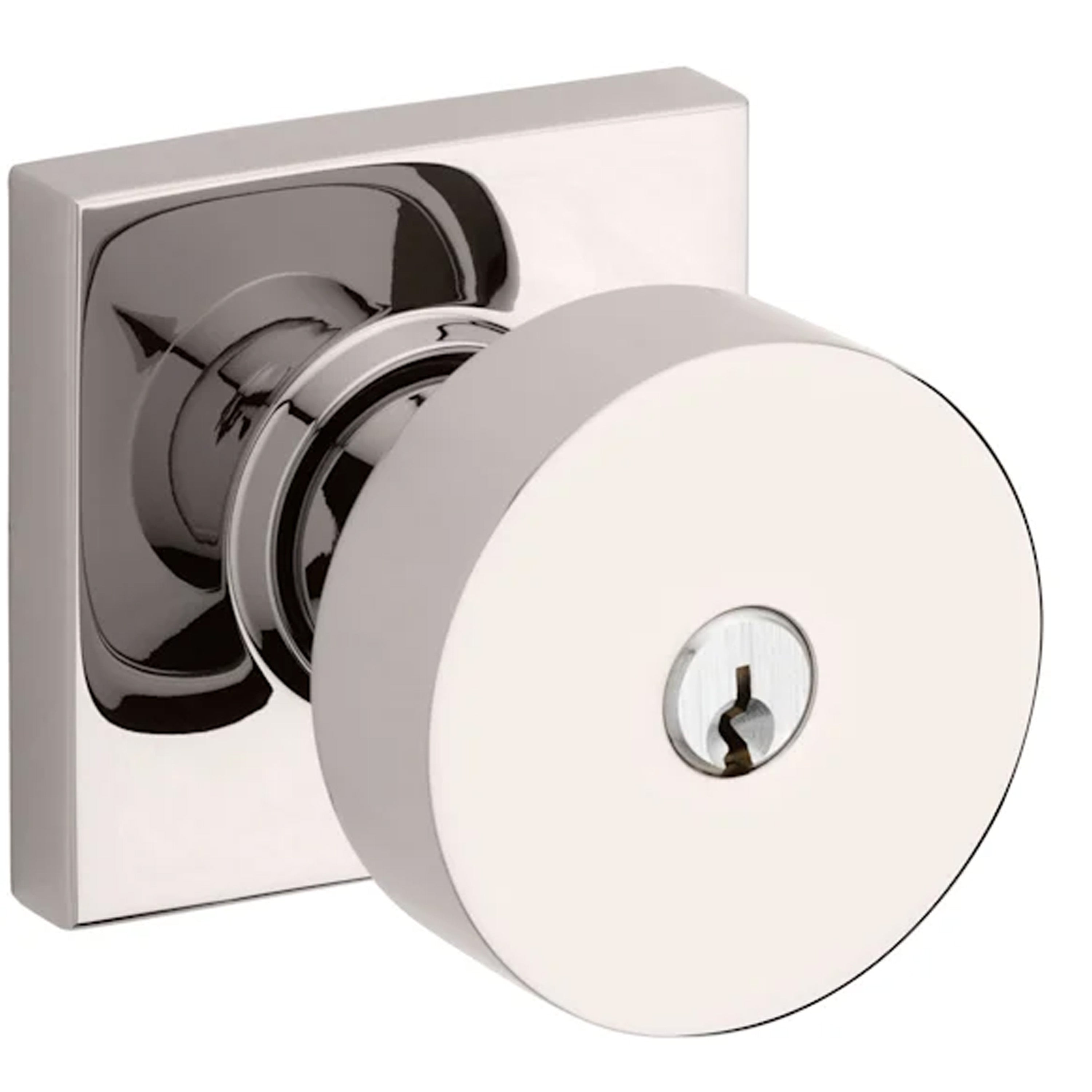 Baldwin Reserve Keyed Contemporary Knob Set