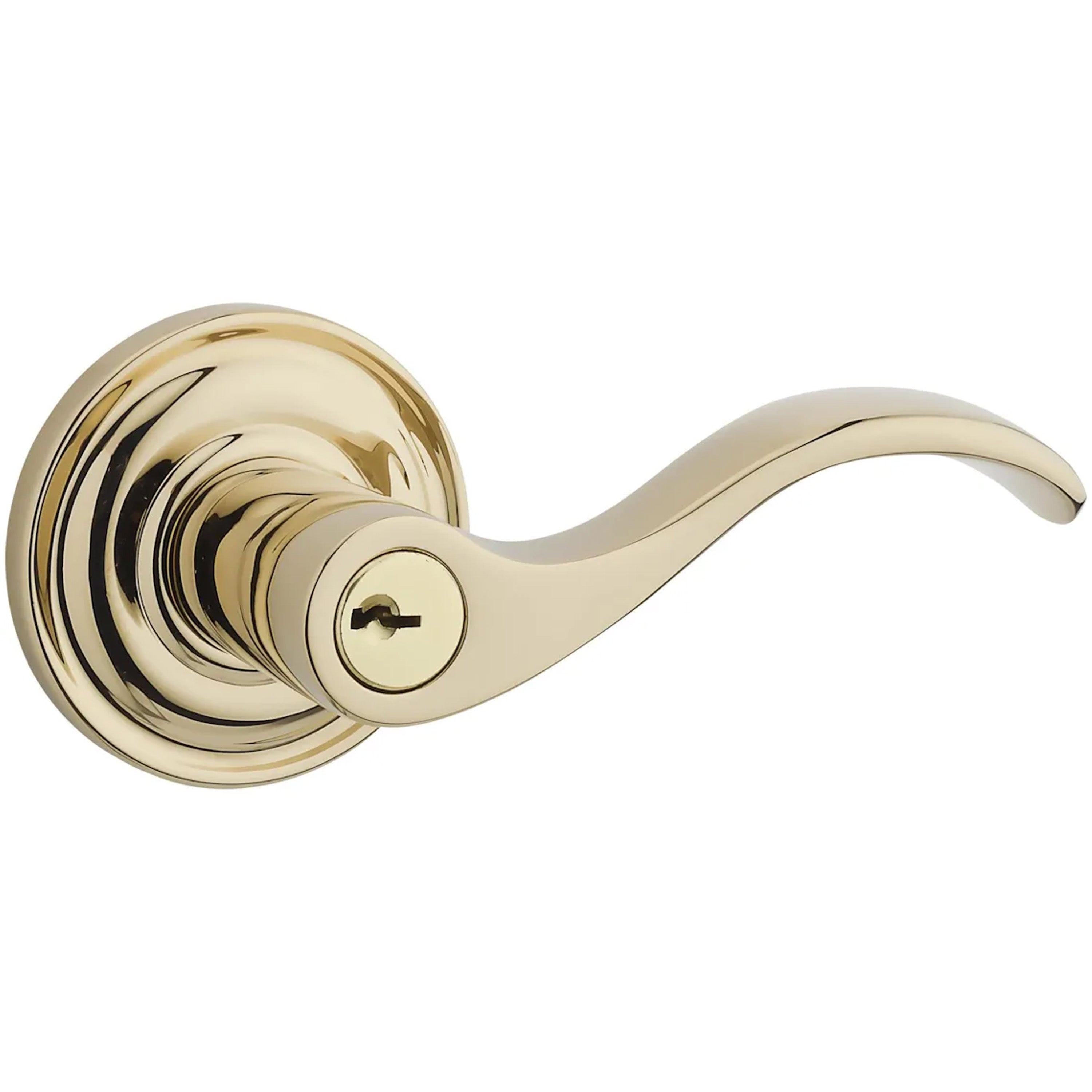 Baldwin Reserve Keyed Curve Lever Set