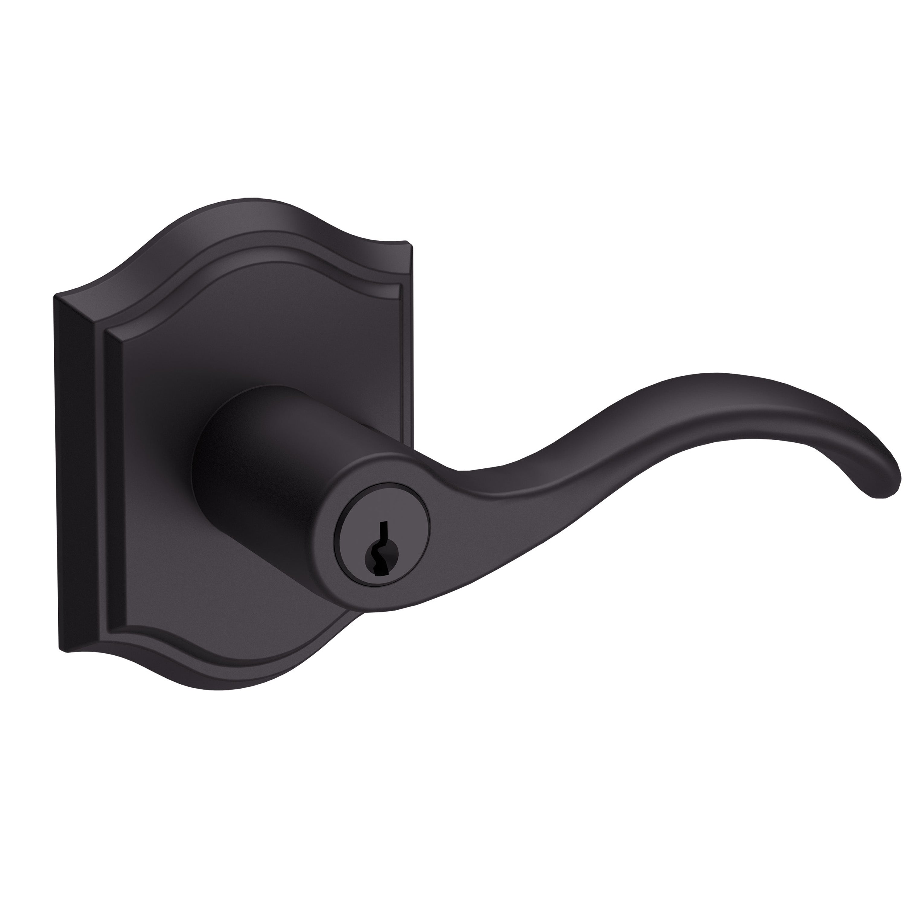 Baldwin Reserve Keyed Curve Lever Set
